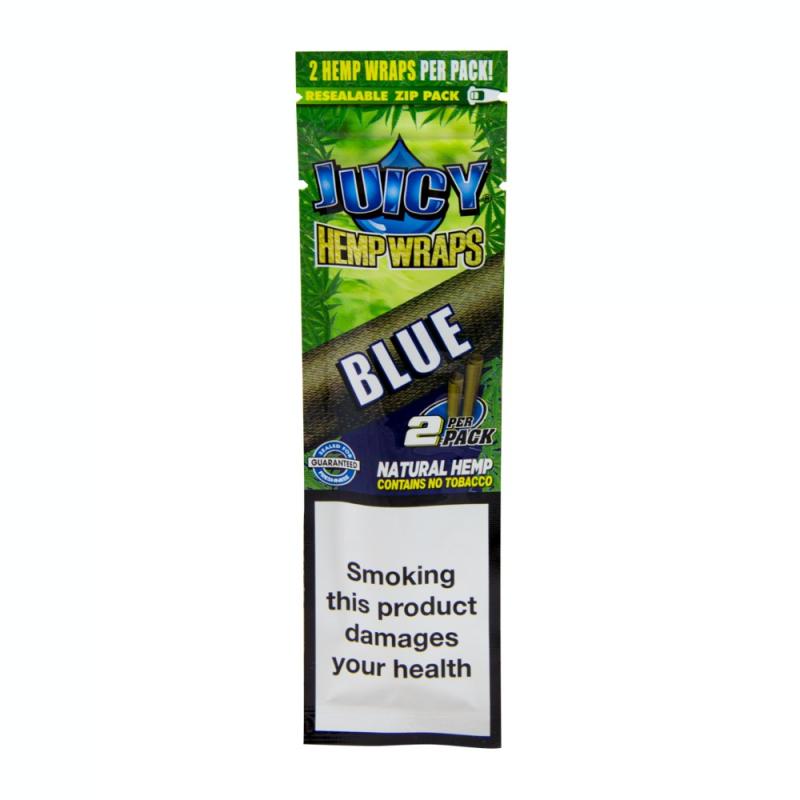 Juicy Hemp Wraps Blue - Sativagrowshop.com