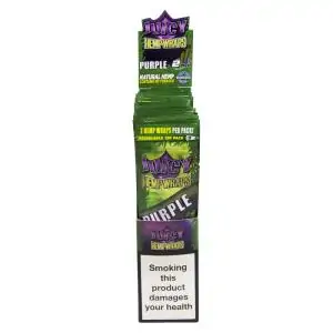Juicy Hemp Wraps Purple - Sativagrowshop.com