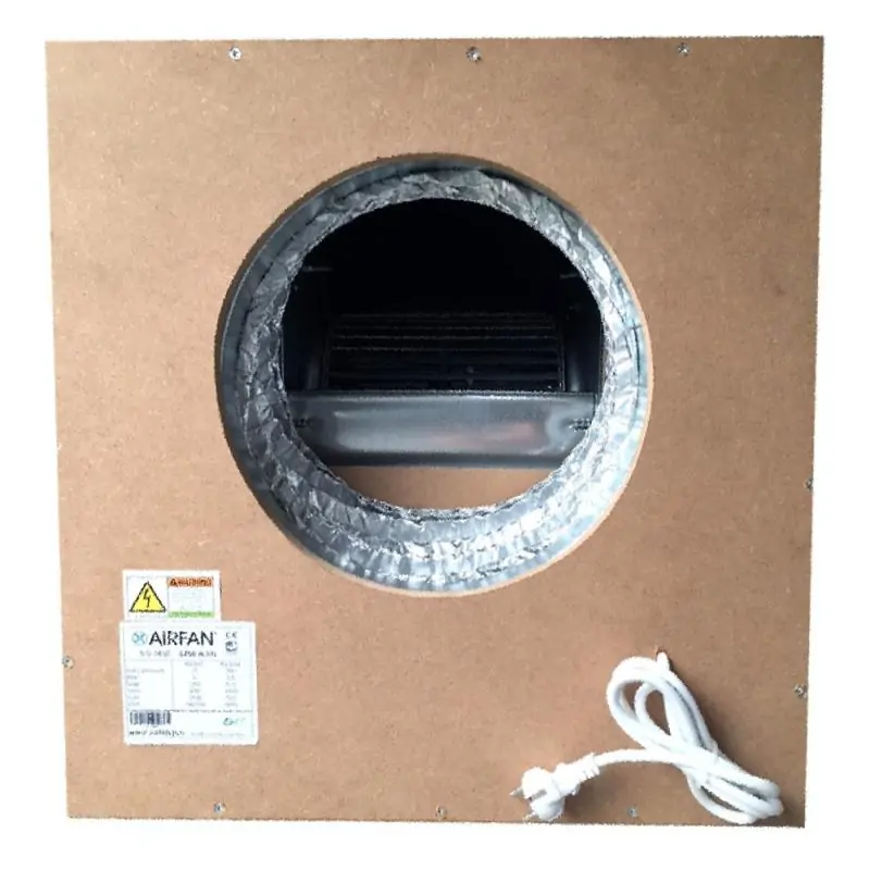 Caja extracción Softbox MDF 2500m³ Airfan - Sativagrowshop.com