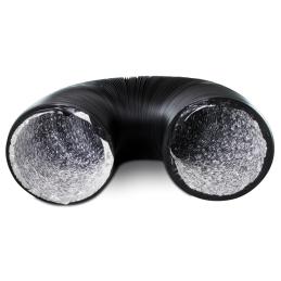 Combitubo Negro 203mm 10m flexible