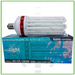 BOMBILLA PURE LIGHT CFL 200 W GROW (6400K) - Sativagrowshop.com