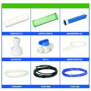 EQUIPO DE OSMOSIS INVERSA POWER GROW 500 L/DÍA HASTA 20 L/H - Sativagrowshop.com