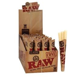 Raw papers cone KS slim 3und - Sativagrowshop.com