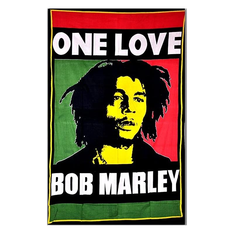Bandera Bob Marley One Love - Sativagrowshop.com