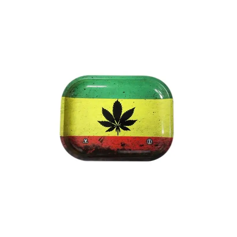 Bandeja Metal 18x14 cm. Rasta Hoja