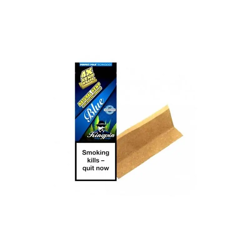 Papel Kingpin Hemp Wrap Blue