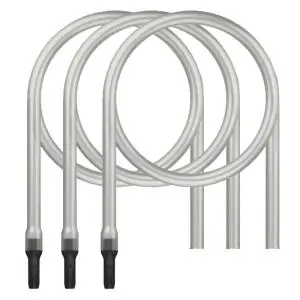 SET TUBO FLEXIBLE PARA VOLCANO HYBRID (3 UNIDADES)