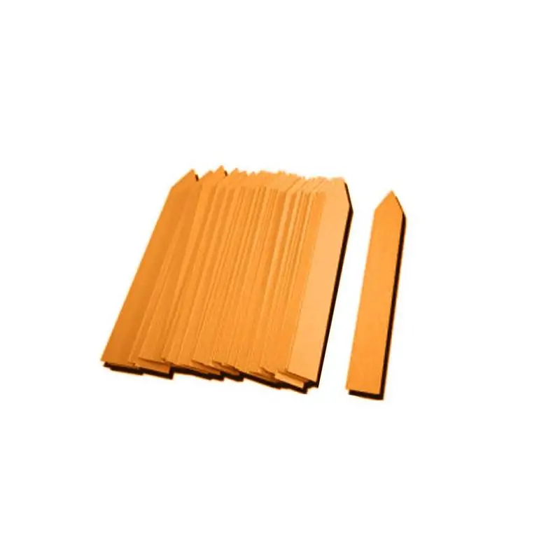 Etiqueta Pincho 13 x 80 mm. Naranja 100 u.