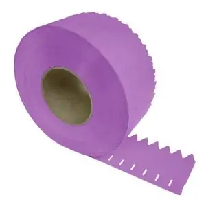 Etiqueta Pincho 17 x 80 mm. Morado 3.000 u.