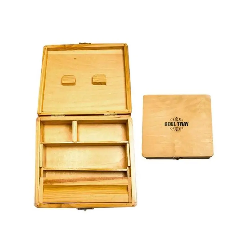 Caja Fumador Roll Tray 17x16 cm.