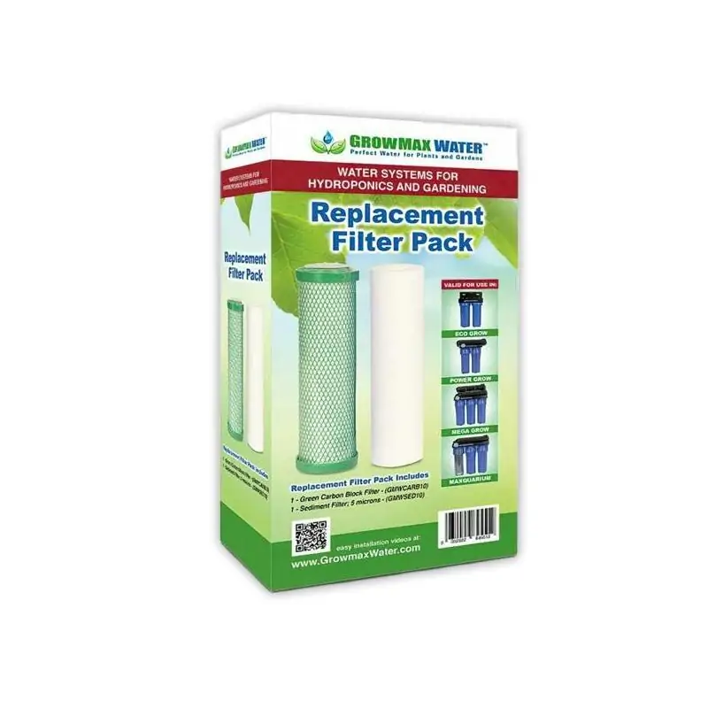 Filtros Recambio Osmosis MegaGrow 40 L/Hora. GrowMax