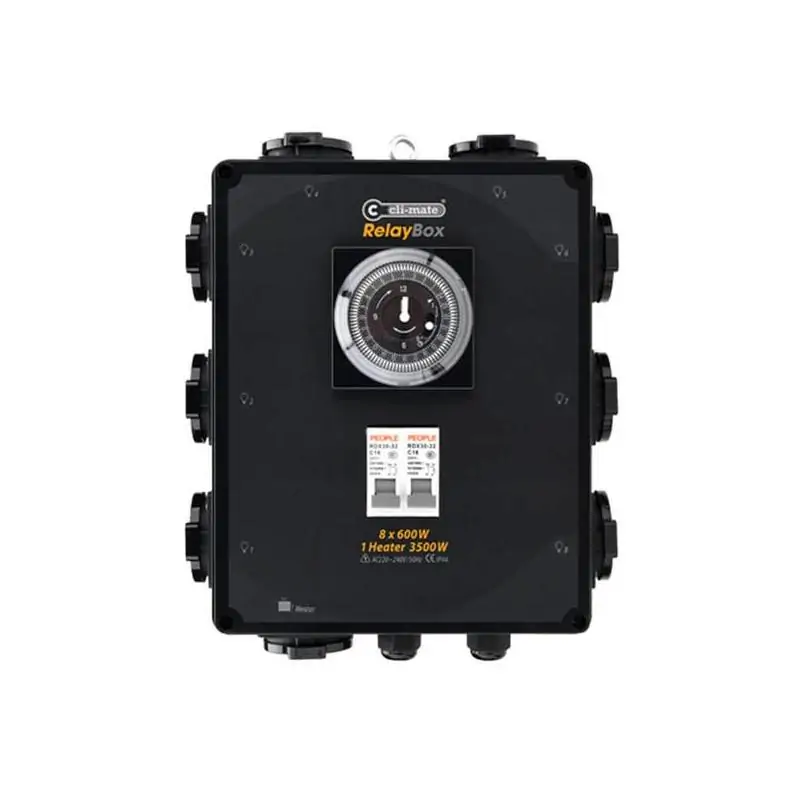 Temporizador Cli-mate 8 x 600 w + calefacción