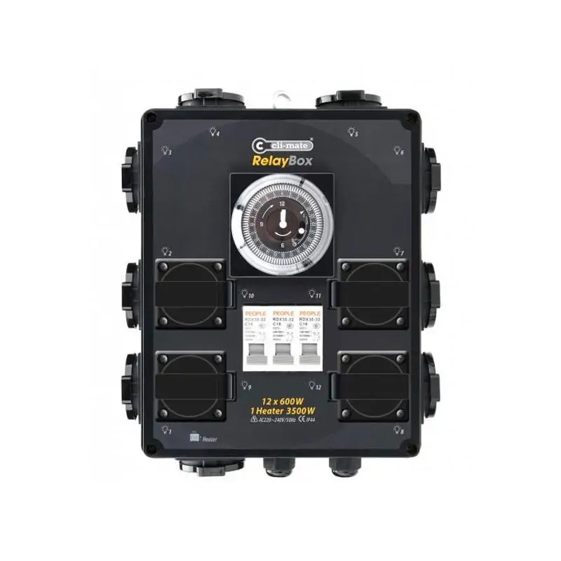 Temporizador Cli-mate 12 x 600 w + calefacción