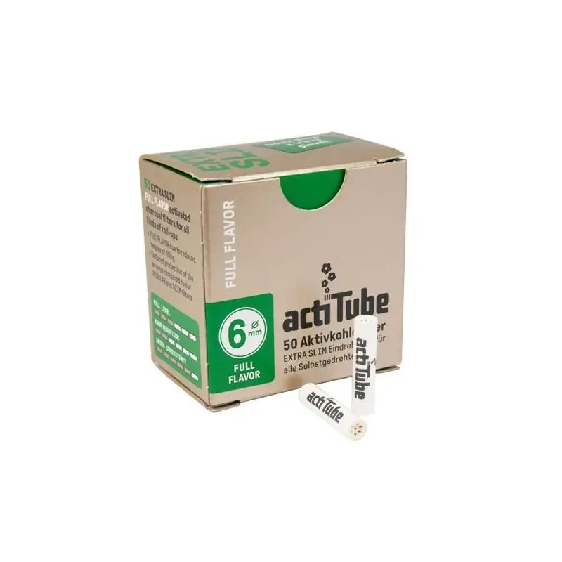 FILTROS ACTITUBE 6mm SLIM CAJA DE 50 FILTROS