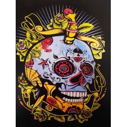 Cubre Cama Calavera