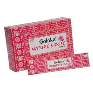 Caja inciensos Goloka Rosa