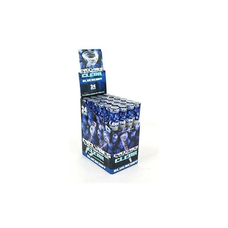 CYCLONES CLEAR BLUEBERRY (ARANDANO) (24 UNIDADES)