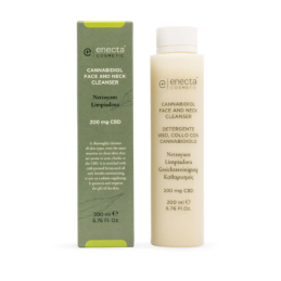 Limpiador con CBD para rostro y cuello Enecta