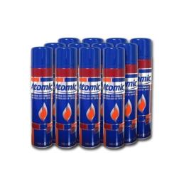 Pack 12 Botellas Gas Atomic 300 ml