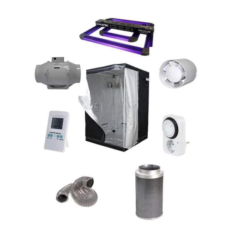 KIT ARMARIO PURE TENT V.2.0 (60x60x160 CM) +LUMATEK 200W PRO