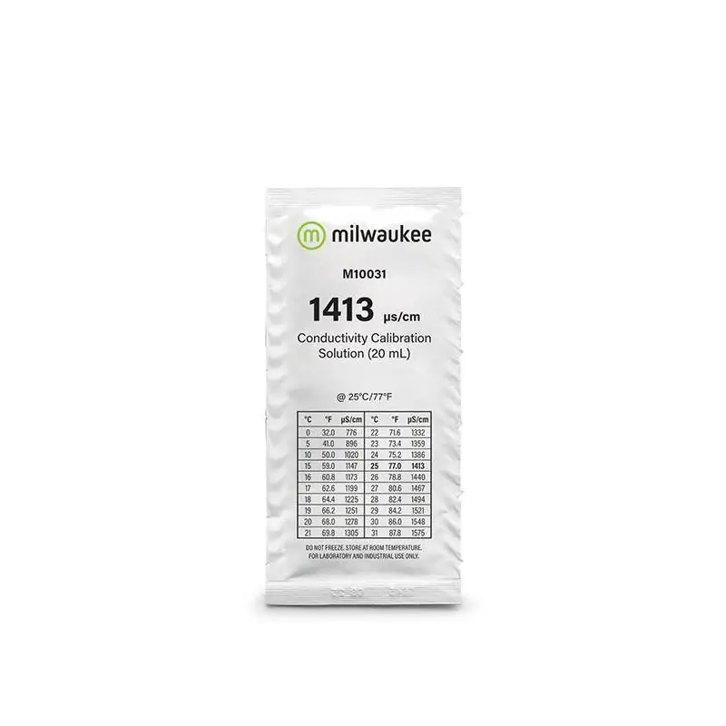 Calibrador EC 1.413 ms - Sobre 20 ml. Milwaukee