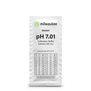 Calibrador PH7 - Sobre 20 ml Milwaukee Caja 25 uds