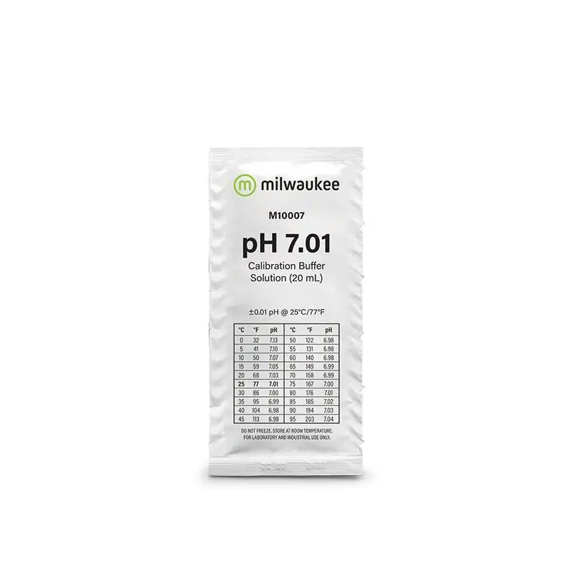 Calibrador PH7 - Sobre 20 ml Milwaukee Caja 25 uds