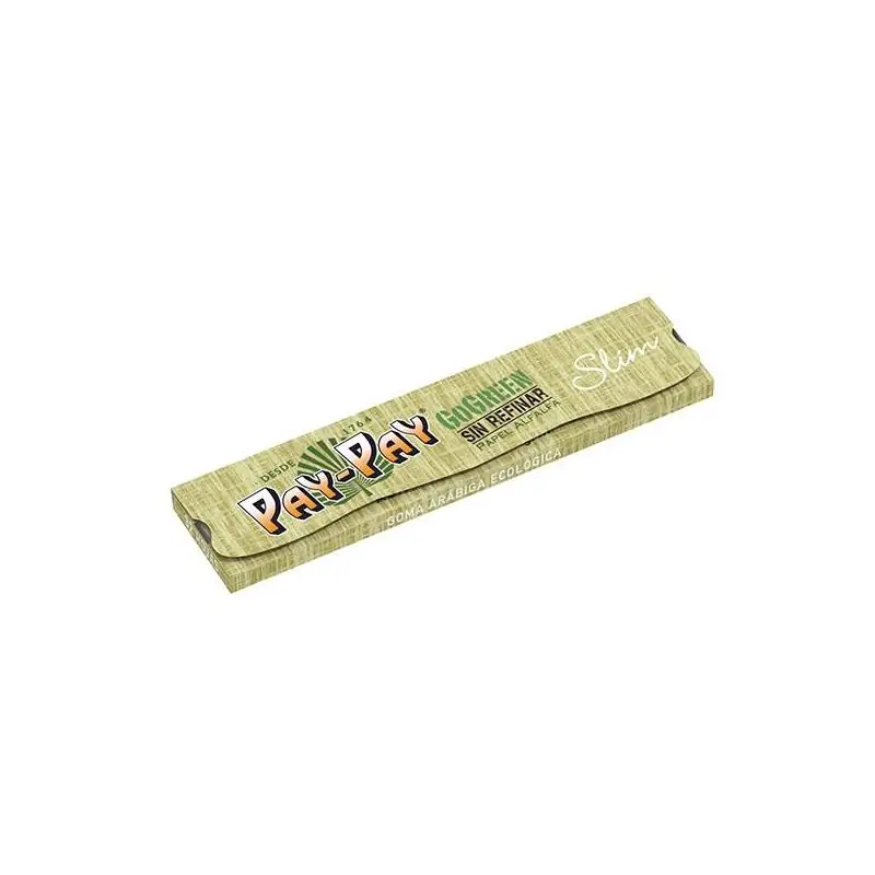 Papel de fumar Pay Pay Gogreen King Size Slim 50 librillos