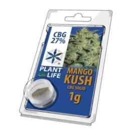 Solid 27% CBG Mango Kush 1 gr. Plant of Life