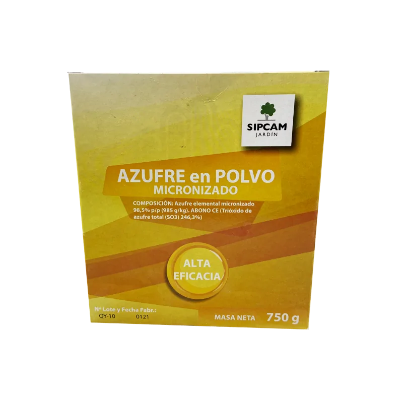 Azufre en Polvo Micronizado 750 gr