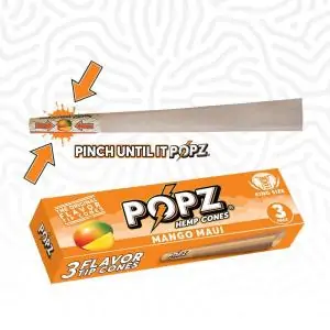 POPZ HEMP CONES MANGO MAUI