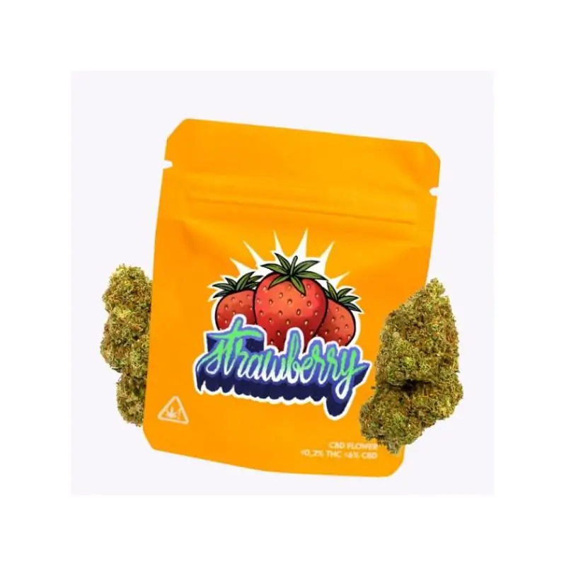 Flores Cbd Gorilla Grillz Outdoor Strawberry