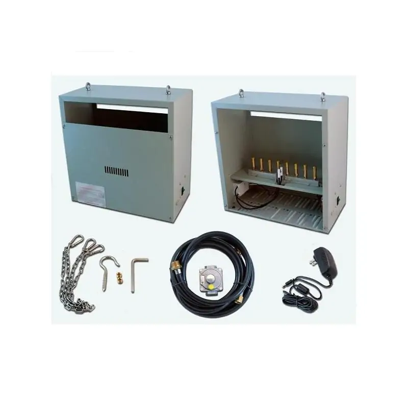 Generador CO2 Gas Natural 8 Quemadores