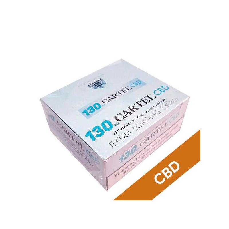 Papel de Fumar Cartel 130 mm & Tips Cbd 24 ud. Papel de Fumar Cartel 130 mm & Tips Cbd 24 ud.