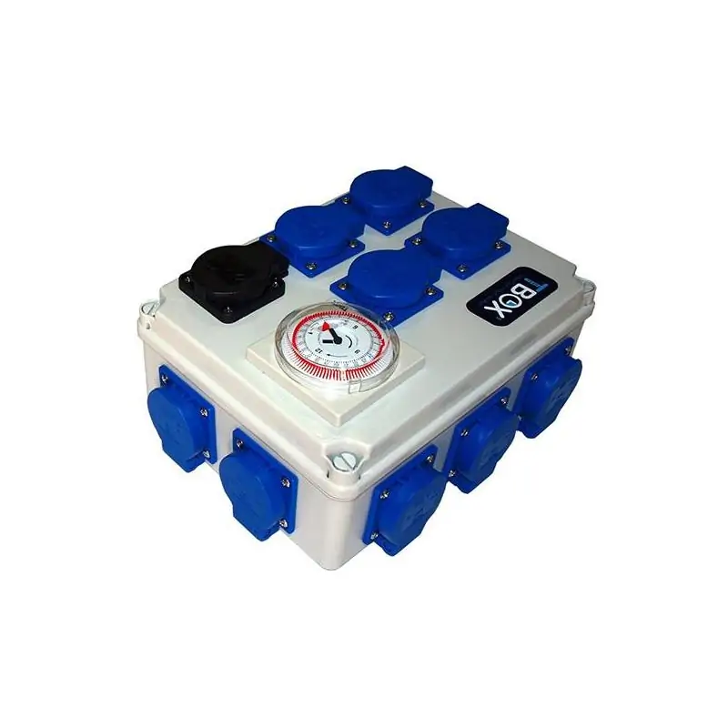 Temporizador TBOX 12H 12 x 600-630 w con Activador Calefaccion