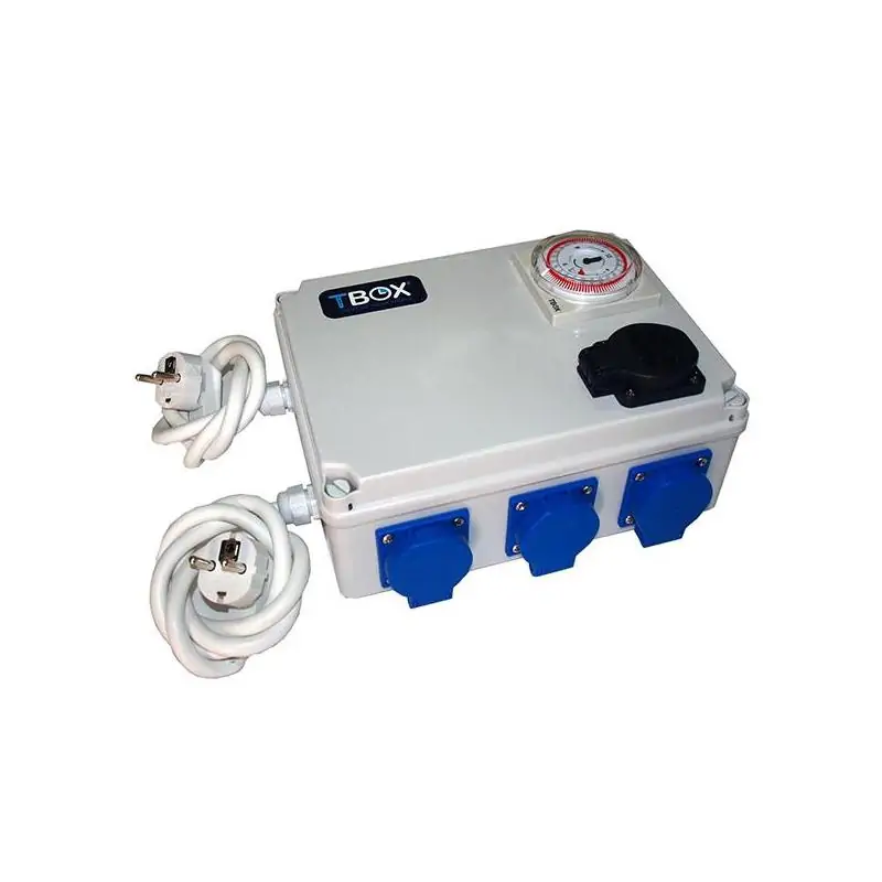 Temporizador TBOX 8H 8 x 600-630 w con Activador Calefaccion