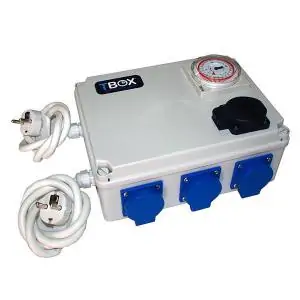 Temporizador TBOX 6H 6 x 600 w con Activador Calefaccion