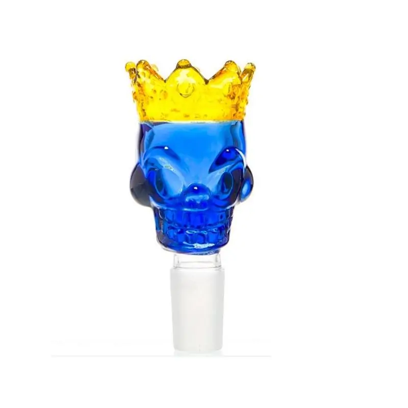 Cazoleta Calavera Azul 19 mm.