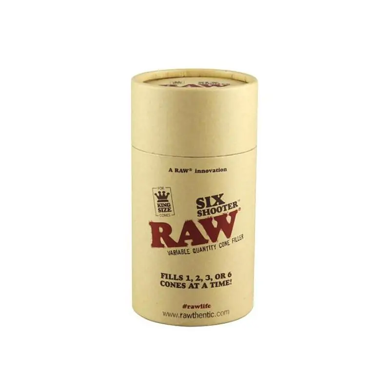 Rellenadora de Cones Raw Six Shooter King Size