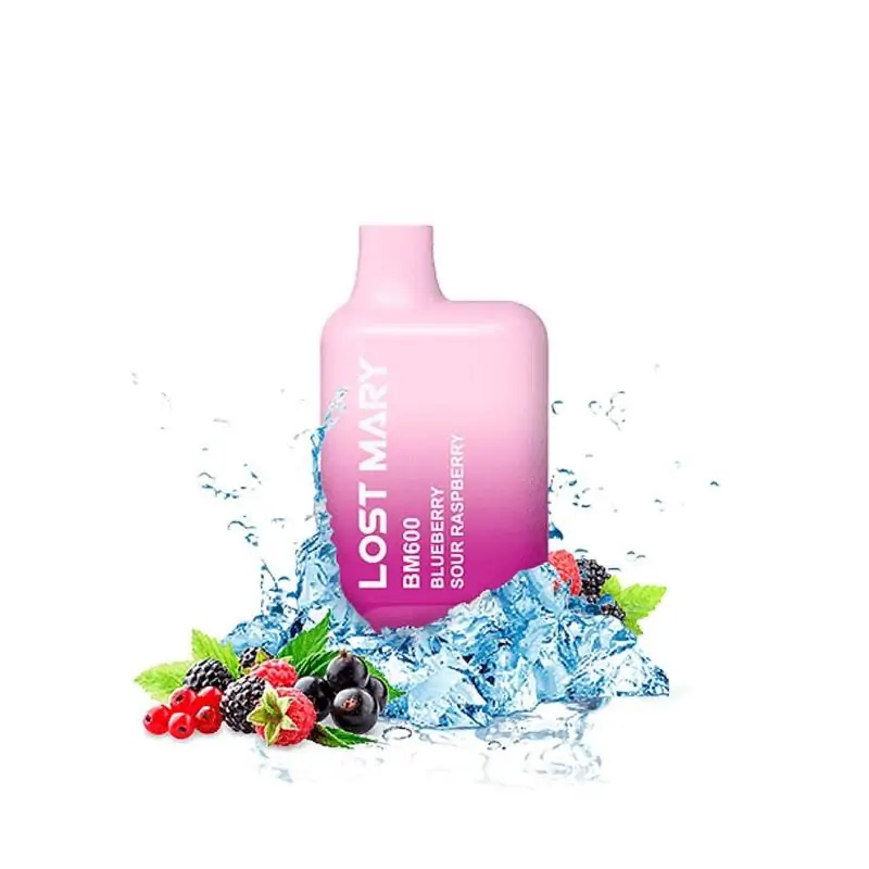 Lost Mary Vape BM600 2ml Blueberry Sour Raspberry