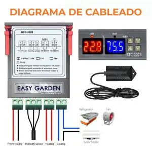 Controlador Digital Temperatura & Humedad
