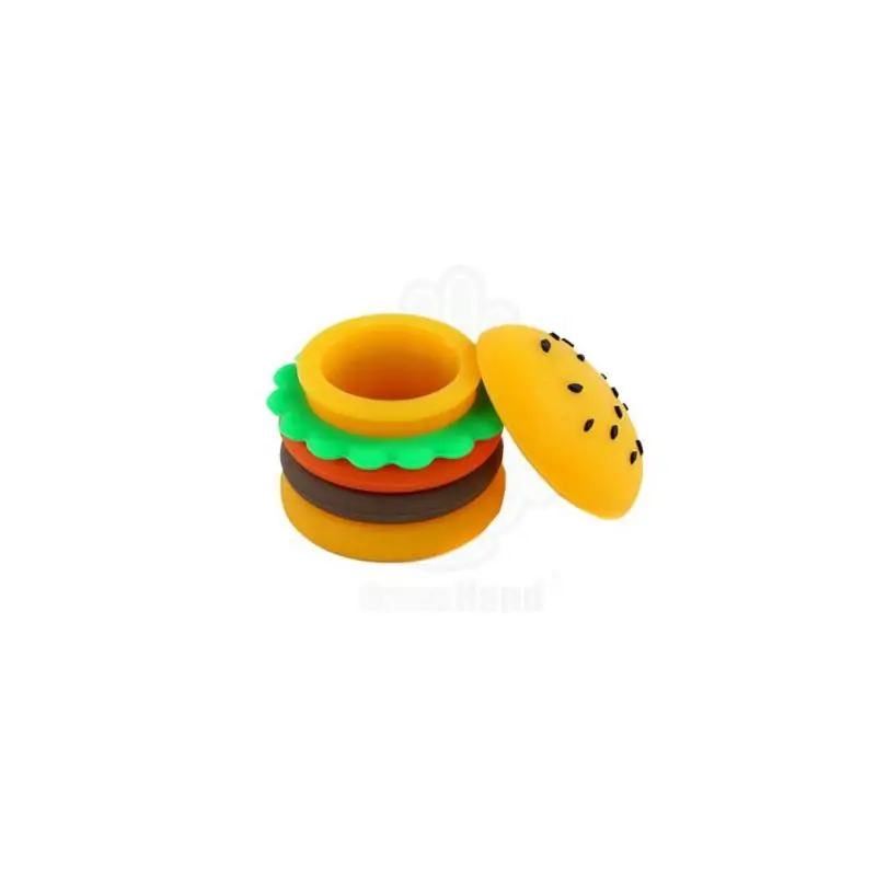 Bote silicona Hamburguesa 5ml