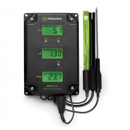 MEDIDOR CONTINUO COMBO PH-EC-TEMP MC811 MAX MILWAUKEE