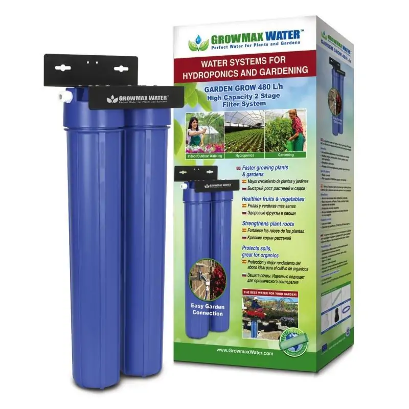 GARDEN GROW 480 L/H - FILTRO DE AGUA GROWMAX - TRATAMIENTO DE AGUA