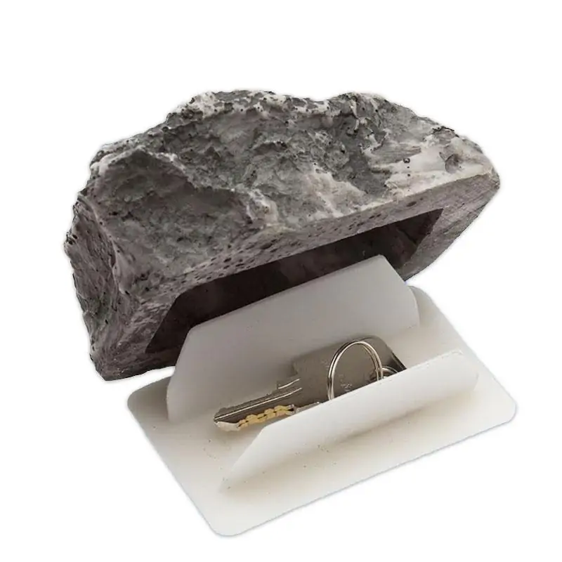 Camuflaje Piedra de Jardin 8x6x3 cm.