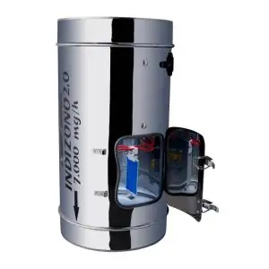 OZONIZADOR INDIZONO 2.0 / 250 MM - 7000 MG/H (HASTA 7000 M3) (CON PUERTA)
