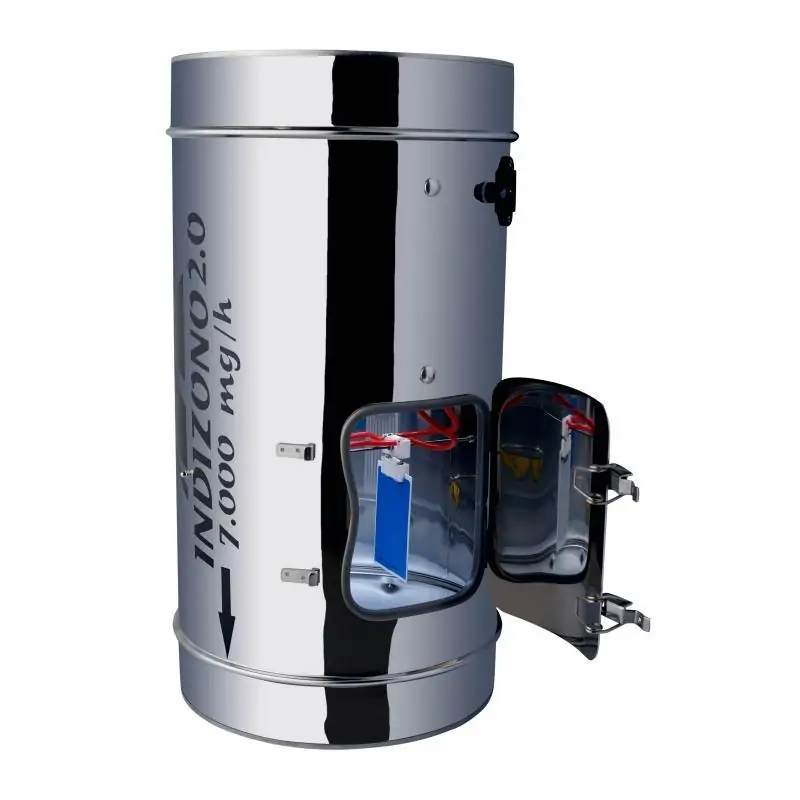 OZONIZADOR INDIZONO 2.0 / 250 MM - 7000 MG/H (HASTA 7000 M3) (CON PUERTA)