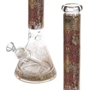 Bong Cristal Ice Heavy Beaker # 2 Ed. Limitada 42 cm.