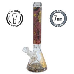 Bong Cristal Ice Heavy Beaker # 3 Ed. Limitada 42 cm.