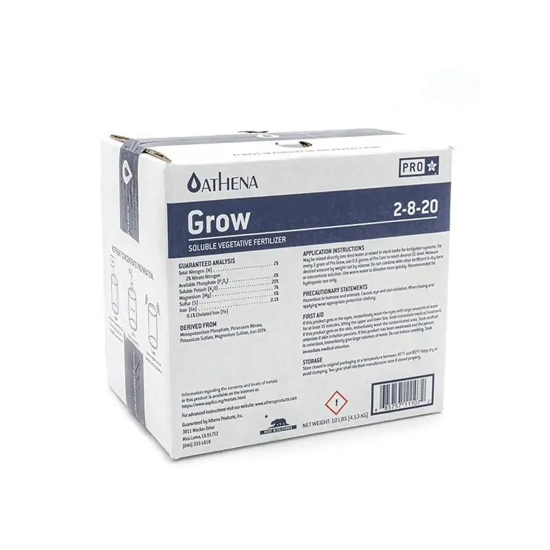 Pro Grow 4.53 Kg. Caja Athena